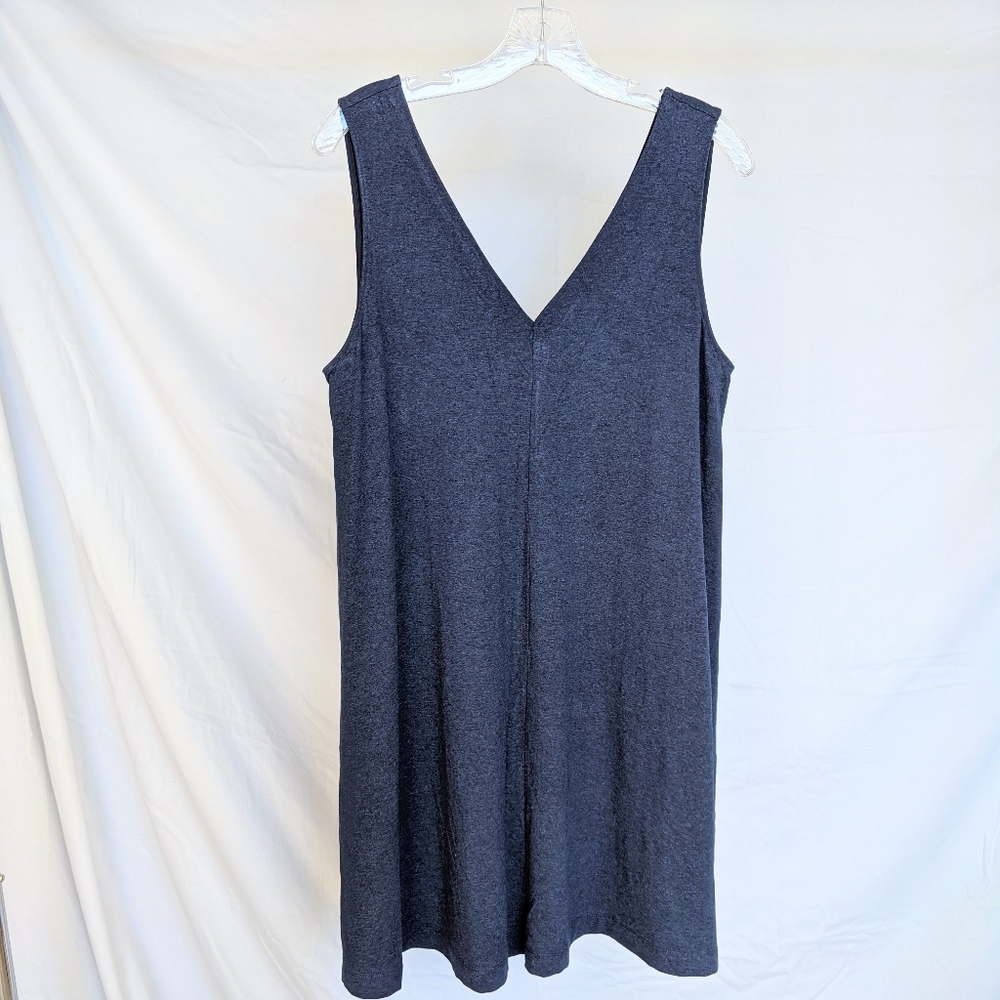 LOFT blue knit tank dress/tunic - Picture 5 of 5